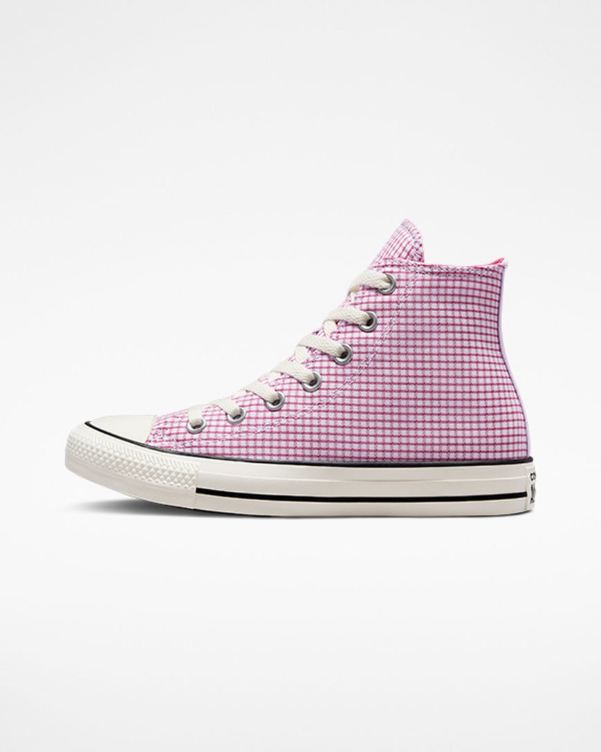 Tenisky Vysoke Converse Chuck Taylor All Star Checkered Panske Nachový | SK IFQZK8